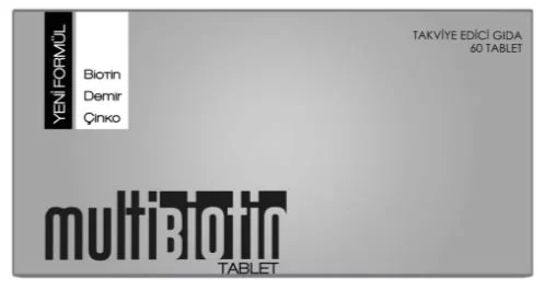 Multibiotin Biotin 5000 Mcg Zenginleştirilmiş Saç Ve Tırnak Vitamini.JPG