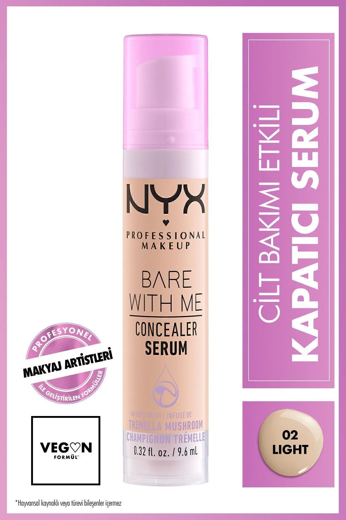 NYX Professional Makeup Bare With Me Kapatıcı Serum.WEBP