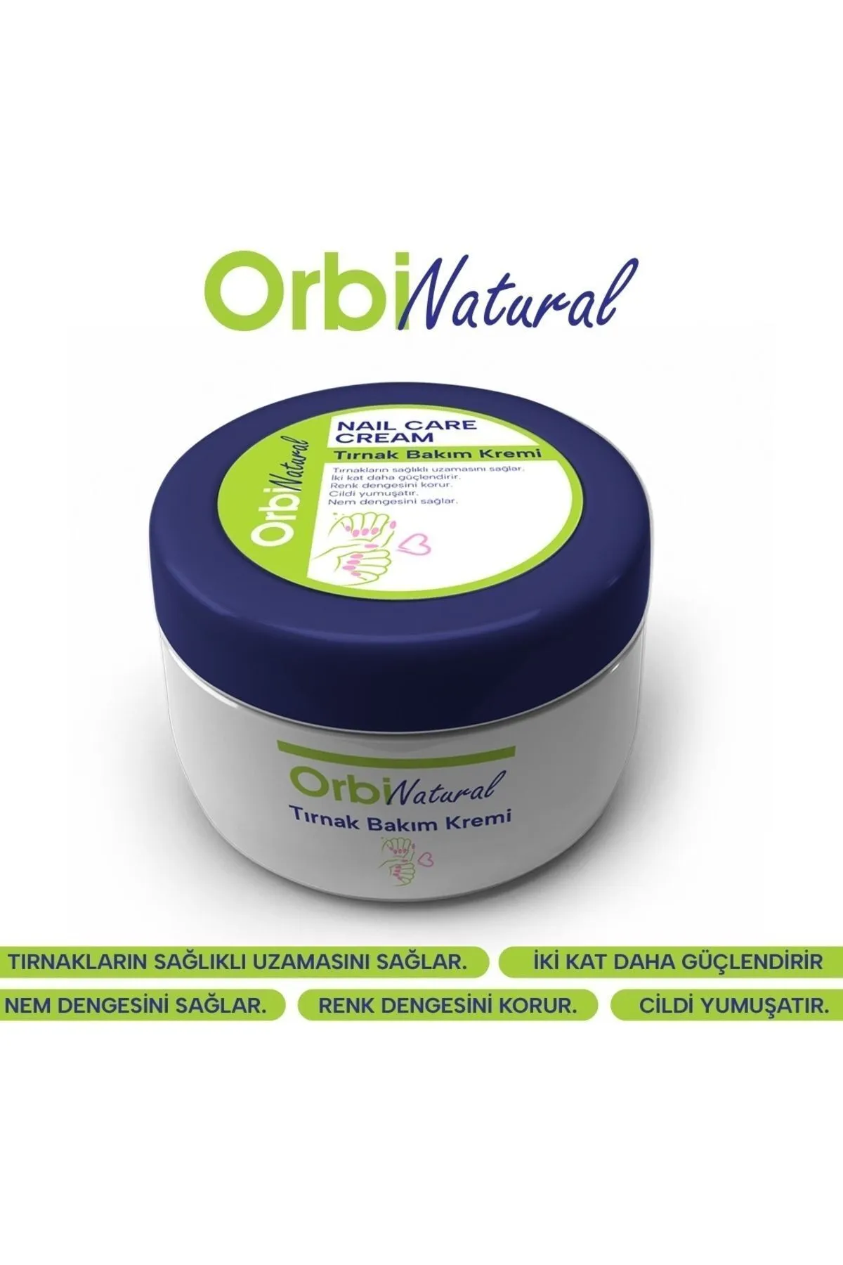 ORBIFRESH Orbi Fresh Natural Tırnak Mantar Bakım Kremi.webp