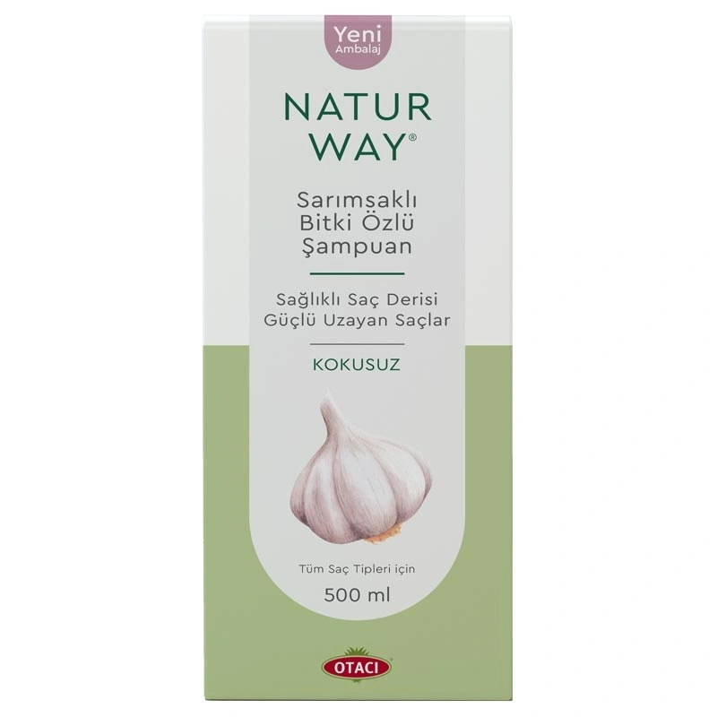 Otacı Naturway Sarımsaklı Bitki Özlü Şampuan.webp