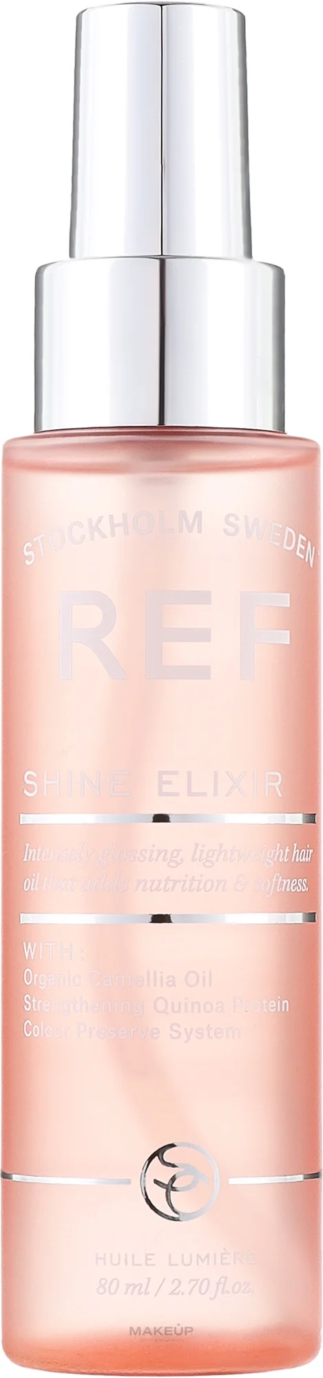 REF Shine Elixir Parlatıcı Nemlendirici Saç Bakım Yağı.webp