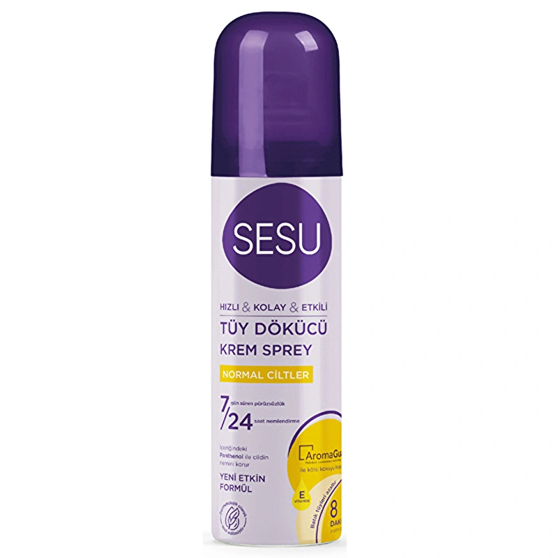 Sesu Tüm Ciltler İçin Tüy Dökücü Krem Sprey.WEBP