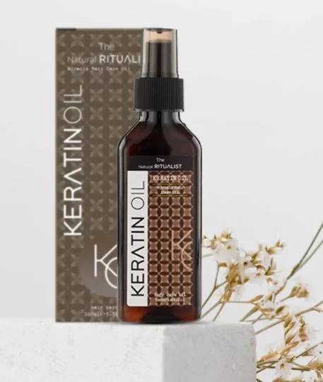 The Natural Ritualist Aşırı Yıpranmış Saçlar Için Keratin Bakım Yağı.JPG