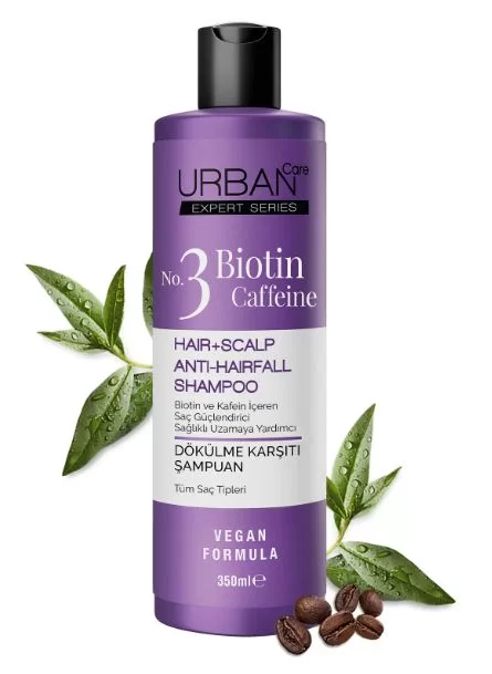 Urban Care Expert Biotin ve Kafein Dökülme Karşıtı Saç Bakım Şampuanı.JPG