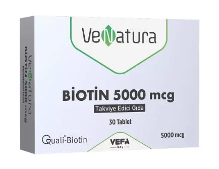 Venatura Biotin 5000 Mcg Takviye Edici Gıda.webp