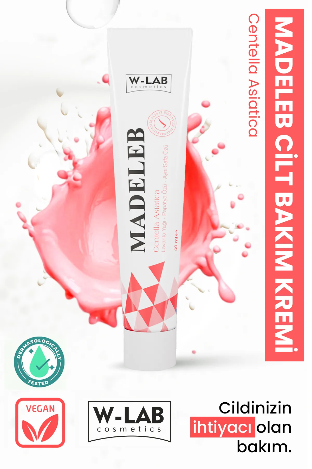 W-Lab Kozmetik Madeleb Cilt Yenileyici Krem.WEBP